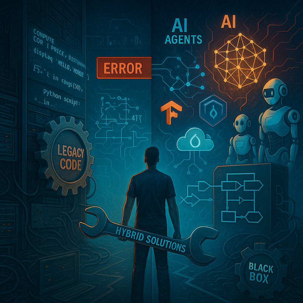 Integrating AI Agents with Traditional Coding