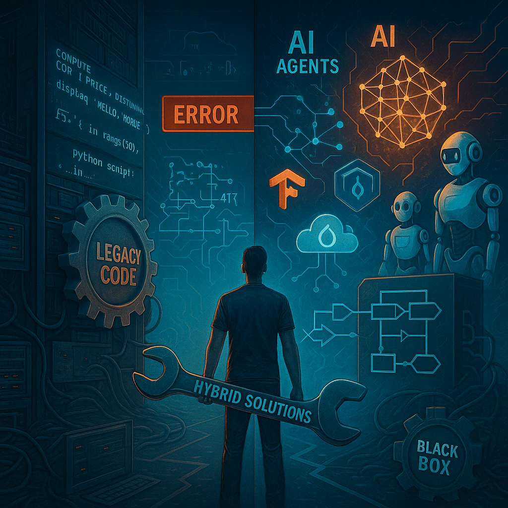 Integrating AI Agents with Traditional Coding