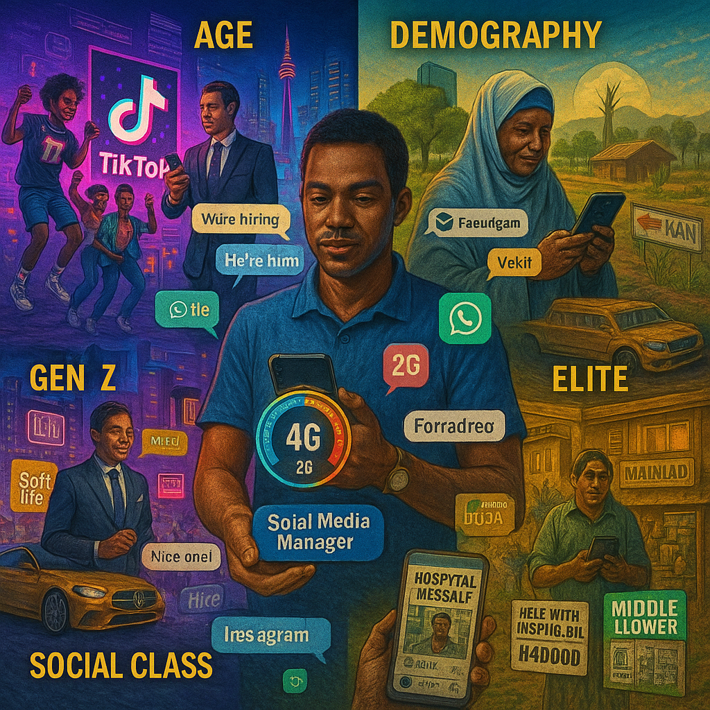 Cracking the Code: Nigeria’s Social Media Maze Across Ages, Regions, and Class