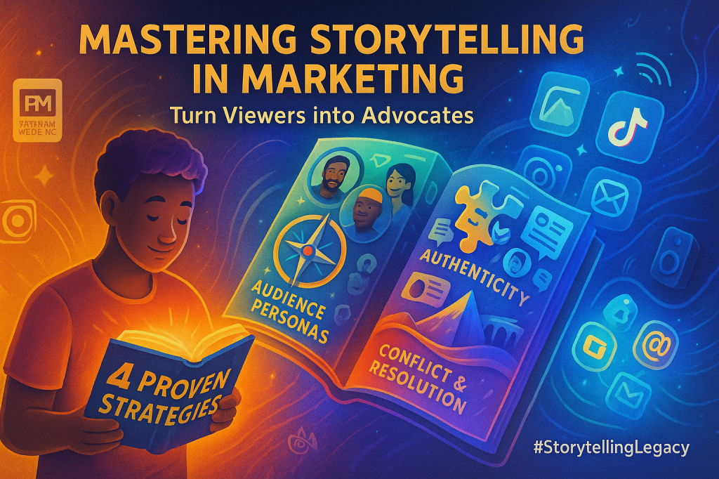 Mastering Storytelling in Marketing: 4 Proven Strategies to Captivate Audiences