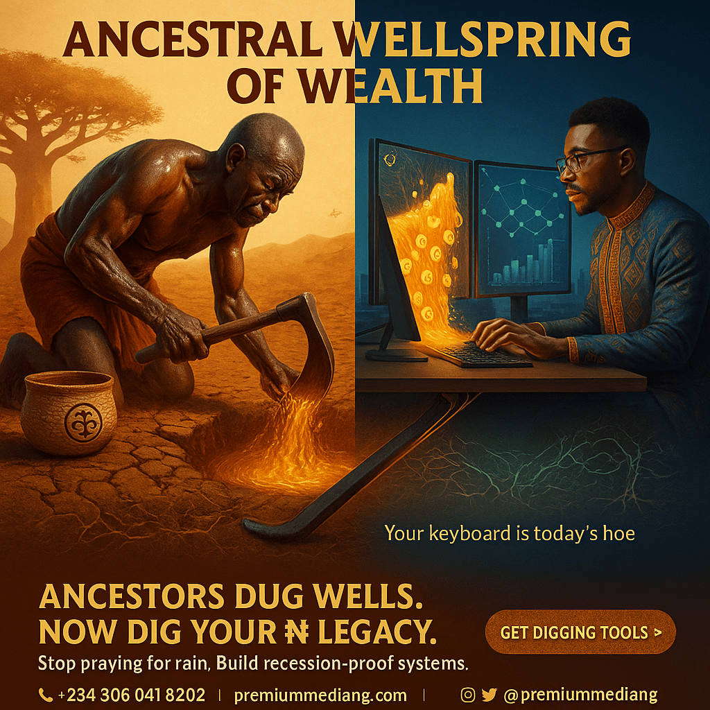 THE WELL-DIGGER’S MANIFESTO: How Nigerian Ancestors Blueprinted Your 2025 Hustle