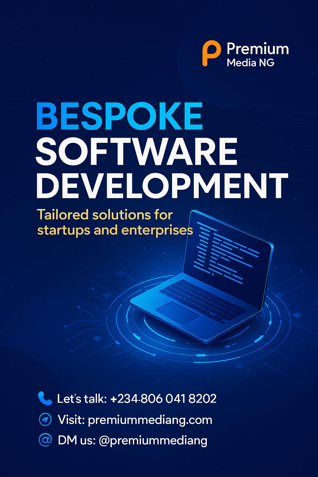 Bespoke Software Development – Tailored Solutions for Startups and Enterprises