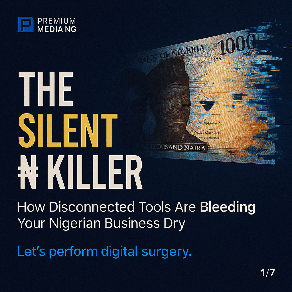THE SILENT ₦ KILLER: How Disconnected Tools Are Bleeding Your Nigerian Business Dry (And How to Fix&nbsp;It)