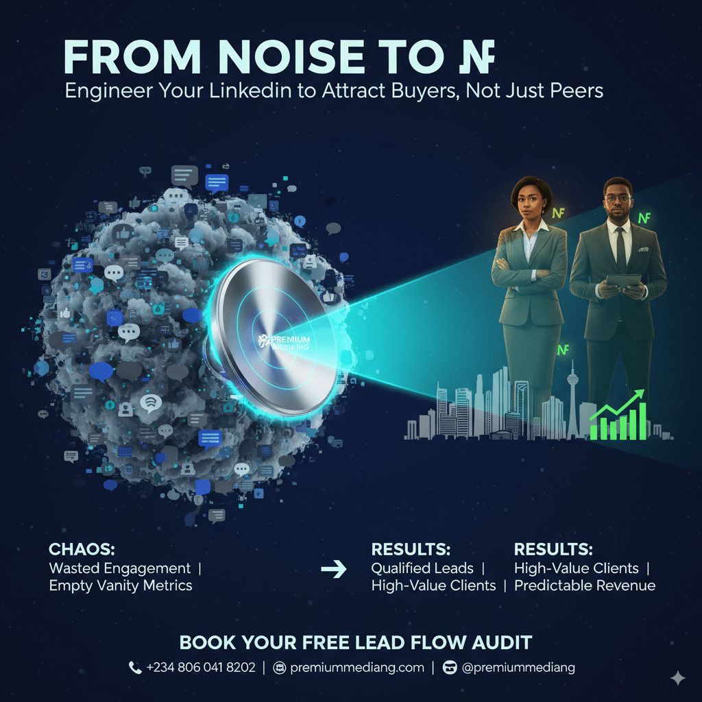 Beyond the Echo Chamber: Engineering Your LinkedIn Presence to Attract Nigerian Buyers, Not Just Nigerian Peers