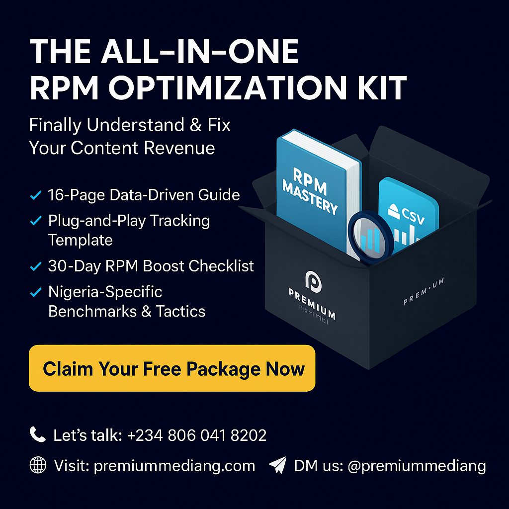 CONTENT RPM LEAD MAGNET: COMPLETE PACKAGE