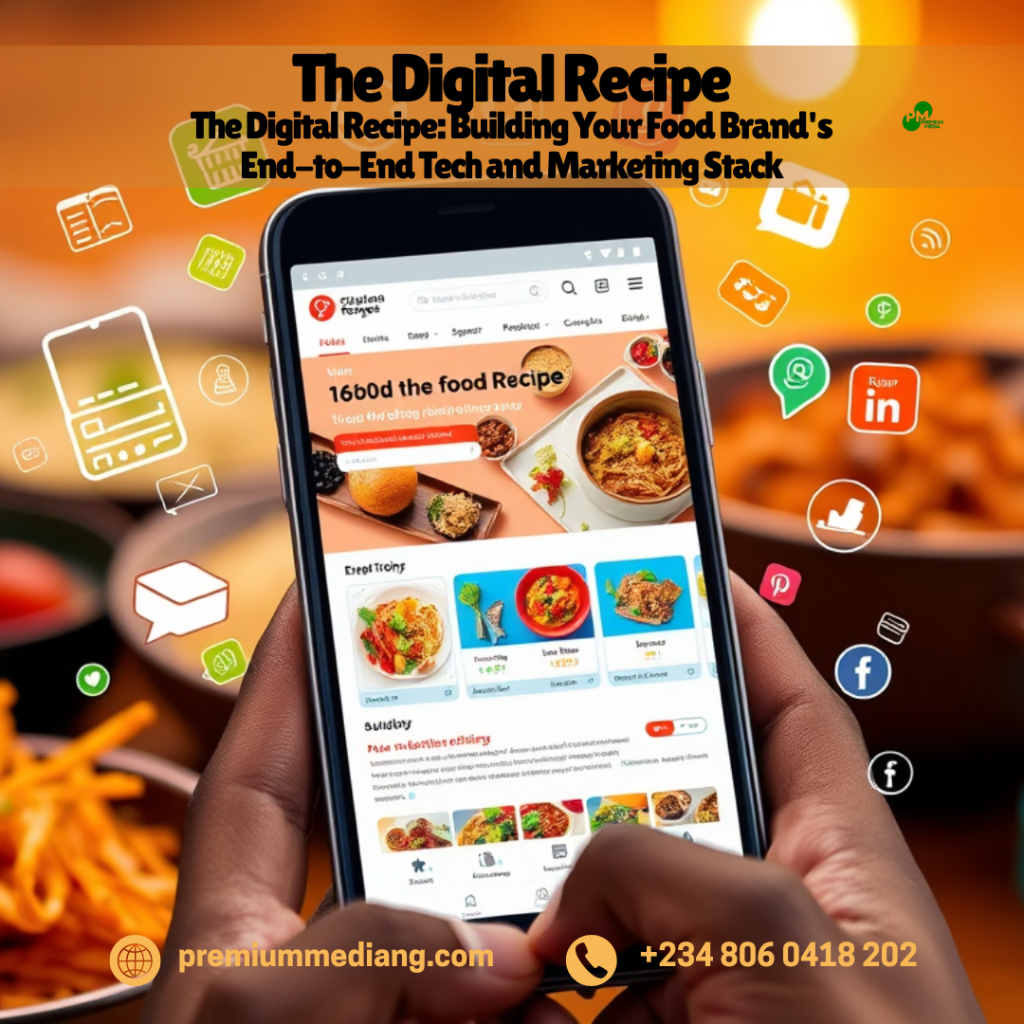 The Digital Recipe: Building Your Food Brand’s End-to-End Tech and Marketing&nbsp;Stack