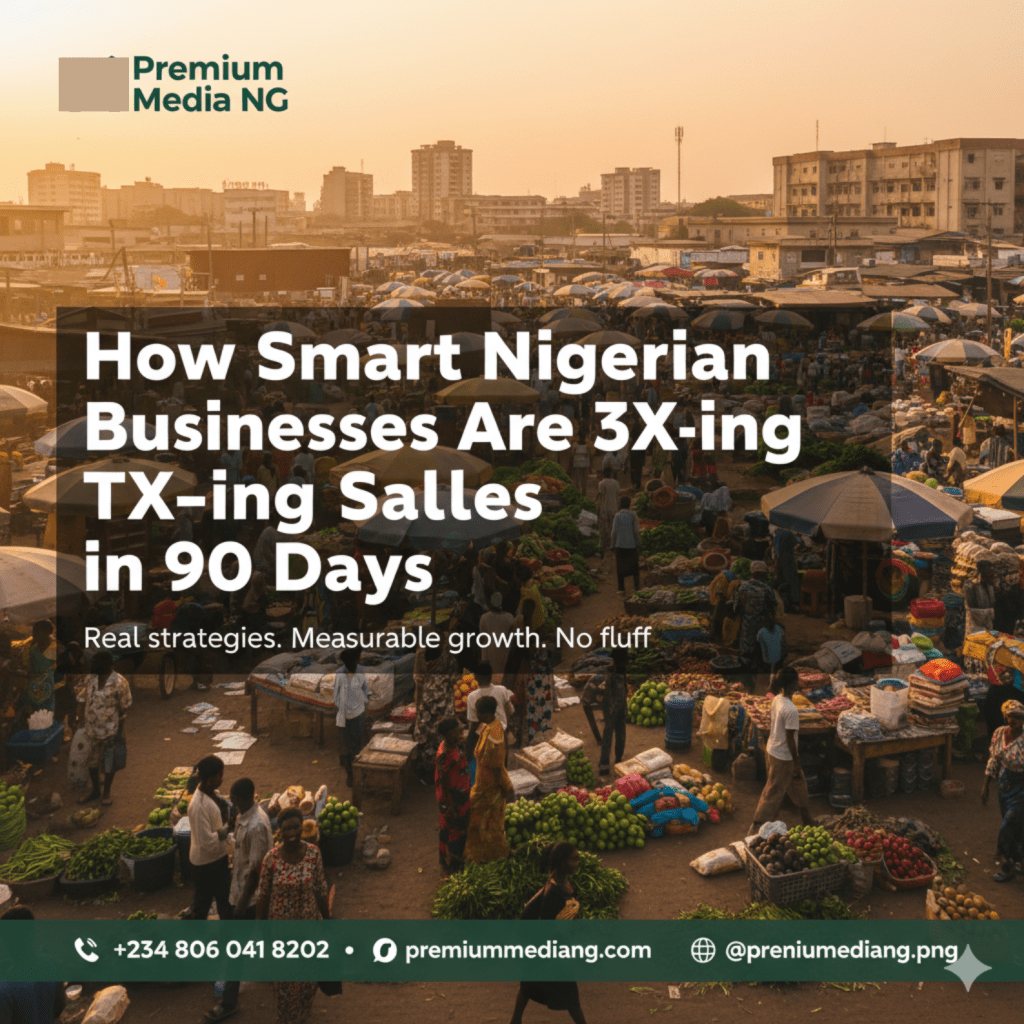 How Smart Nigerian Businesses Are 3X-ing Their Sales in Just 90 Days