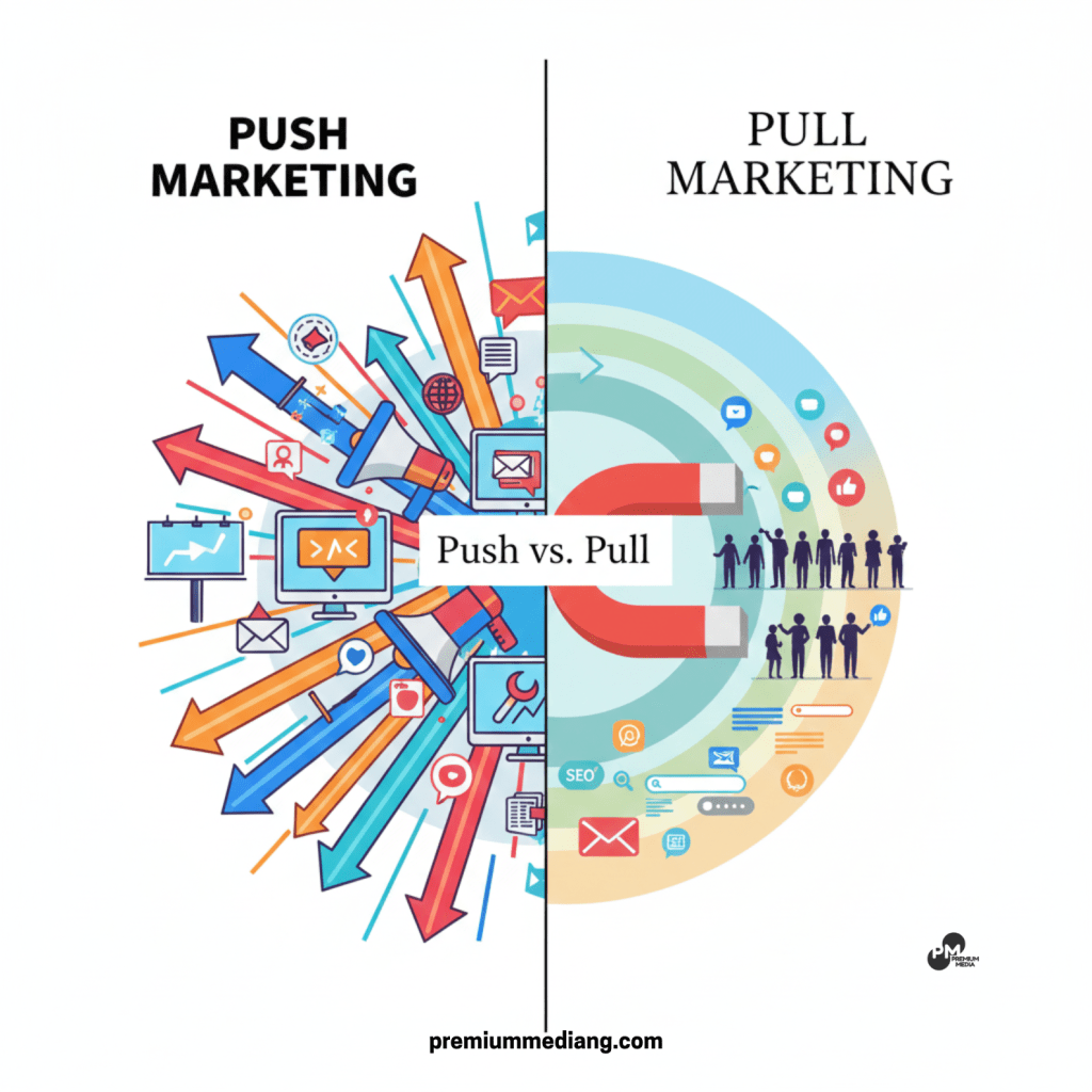 Push vs. Pull Marketing: Finding Balance for&nbsp;Success